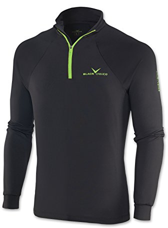 Black Crevice Skidrolli dragkedja för män, svart/grön, XL