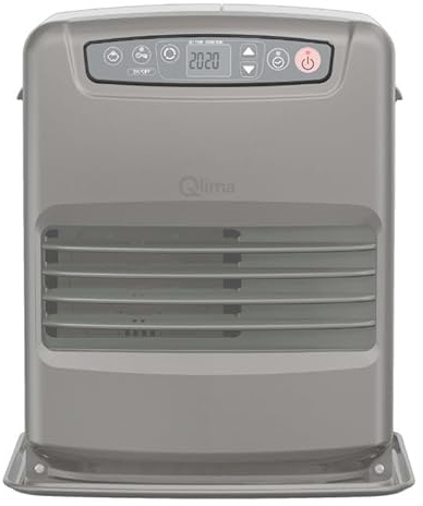 Qlima Stufa Laser a Combustibile Liquido SRE 0031 TC Colore Grigio