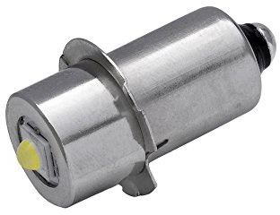EBS-SYSTART GmbH TorchLED13-HP LED-Ersatzbirne, für Taschenlampen, 3 Watt, Sockel P13.5S, 1,5-9 Volt