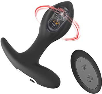 LYAMais Analvibrator Prostata Stimulator mit 7 Intensive Vibrationen,wasserdichter Prostata-Vibrator mit Fernbedienung, Sexspielzeug für Männer, Frauen und Paare