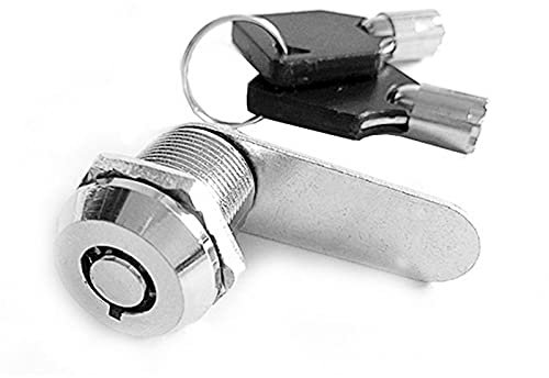 Zylinderschloss, röhrenförmiger Dietrich, Fassschloss, Schubladenschlösser, 2 Stück, Zylinderschloss, Türschrank, Briefkasten, Vorhängeschloss, Nocken, Schublade, Schrank, Kastenschloss mit 4 Schlüsse