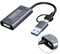 USB 3.0 Video Capture Card with 100W PD - HDMI to USB-A/C Capture Card 1440P 30fps & 1080P 60fps Video Capture Device for Streaming, Game Recording, Compatible for Quest 3, Switch, PS4/PS5