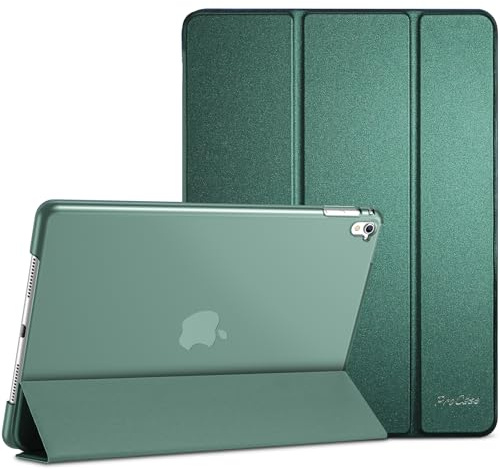 ProCase Hülle für iPad Pro 9,7 Zoll 2016, Schutzhülle Leicht Dünn Hart Smart Case Cover Kompatibel mit 9,7 iPad Pro 9.7 (A1673 A1674 A1675) –Mgreen