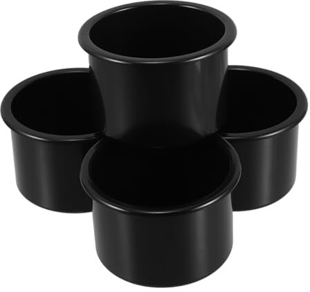 Alipis 4 Piezas Portavasos para Coche y Sofá De Repuesto para Sillón Reclinable Inserto Portavasos para Consola Central para Coche y Barco