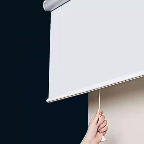 X1NGFU Persianas Enrollables Opaca Inalámbrica,Estor Enrollable de Tipo Resorte,Cortina Sombreado 100%,Impermeable,Anti-UV,para Oficina Hogar,Personalizada,Ancho×Alto (50cm x 230cm)