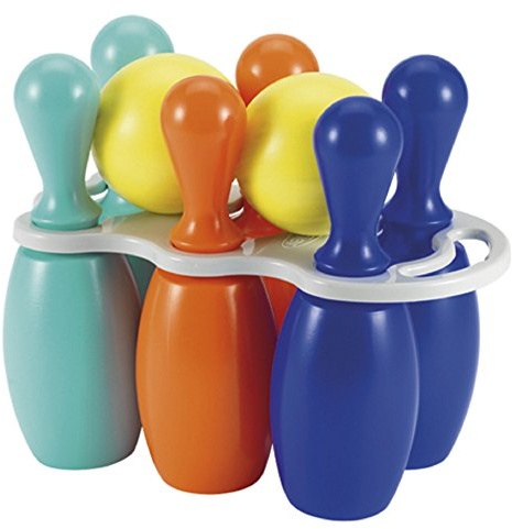 Ecoiffier – Outdoor-Spiel – 6 Bowlingkegel