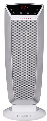 Olimpia Splendid 99450 Caldostile DT Termoventilatore Ceramico a Torre 2200 W con Timer, Telecomando e Oscillazione 90°