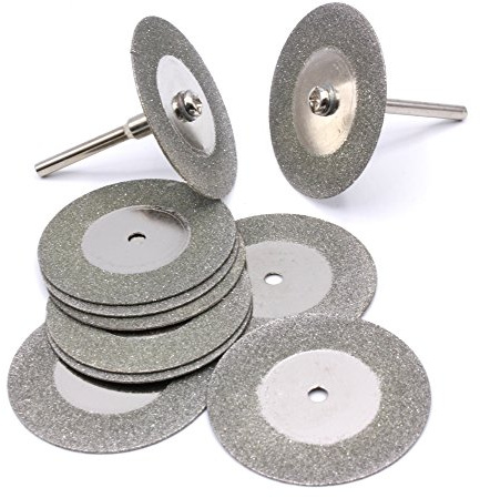10 x mini disque à tronçonner diamant ø 50 mm meule à tronçonner Disque à tronçonner diamant
