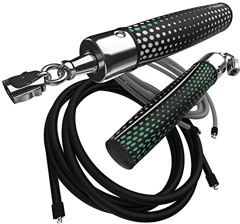 Crossrope Jump Rope Get Strong Set - Weighted Jump Ropes for Strength Training - Improve Power and Endurance in a Fun Jump Rope Workout
