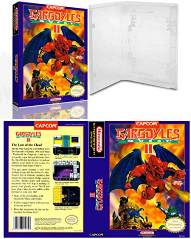 Gargoyle's Quest II NES Replacement Universal Game Case Box + Cover Art Work Only