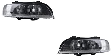 Johns, Scheinwerfer Satz passend für BMW 5er Scheinwerfer E39 11/95-08/00 H7/HB3 Set links & rechts