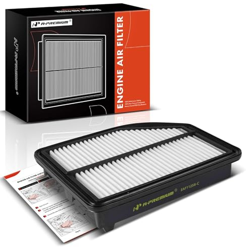 A-Premium Engine Air Filter Compatible with Honda Model