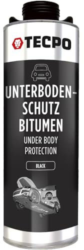 TECPO Protezione sottoscocca bitume nero, 1 l