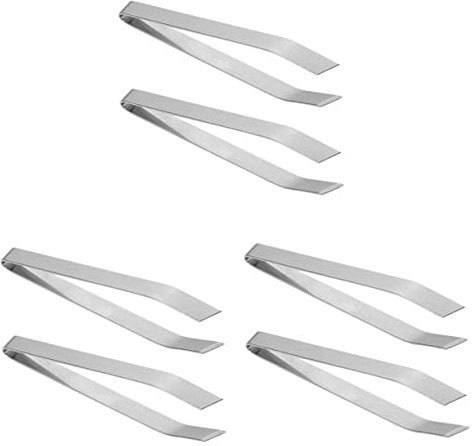 PRETYZOOM 6piezas Pinzas Inoxidable Para Quitar De Pescado Herramienta De Cocina Precisa Para Remover Huesos De Pescado Sin