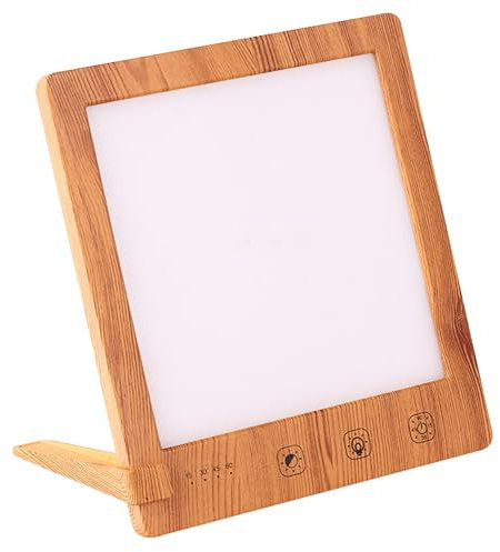 Sad Lamp 10000lux 3000k-6500k USB Sad Light with 3 Color Models, 4 Brightness Levels Daylight Lamp with 4 Timer Setting Sunlight Lamp for Bedroom Home Office Book Lights