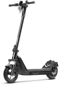 NIU KQi 200er, 300er Serie E-Scooter mit Straßenzulassung (je nach Model bis zu 60km Reichweite, 25 Prozent Steigung u. 120kg Belastung; breite Luftreifen; große Trittfläche; klappbar; Display; App)