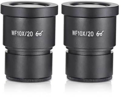 Mikroskop 2 Stück Weitwinkelokular WF10X 20 mm Mikroskop Weitwinkelokular 30 mm Montageschnittstelle Okular for Stereomikroskop