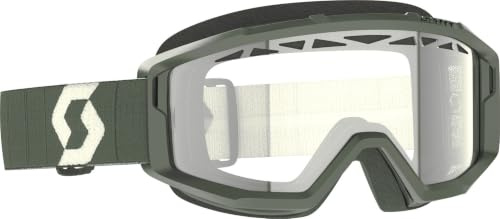 Scott Primal Enduro MX Goggle Cross/MTB Brille Khaki grün/klar