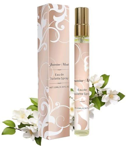 Jasmine White Musk Perfume for Women, Women's Eau de Toilette, Floral Fragrance Natural Perfume, Pheromone Perfume for Women, for Hair and Skin Care (1)