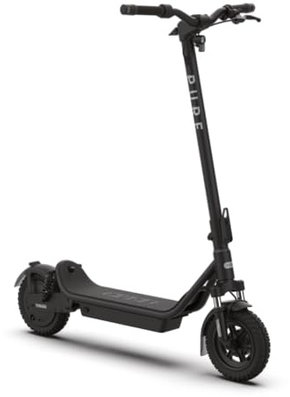 Pure Air⁵ Ultra Suspension E-Scooter – leistungsstarker Motor, bis 94 km Reichweite, Vollfederung, 10 Zoll pannensichere Reifen, IP65 wasserfest, LED-Display, klappbar – Elektroroller für Erwachsene