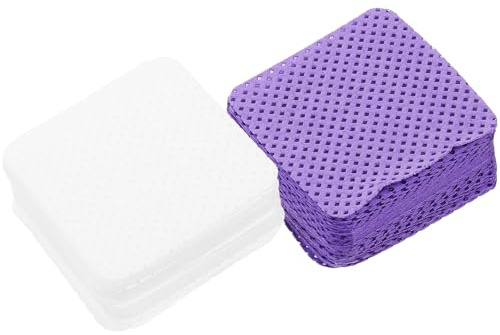 ABOOFAN 2 Scatole di Tovaglioli Rimuovi Colla per Quadri Diamante in Carta e Plastica, 50 Pezzi per Box, Leggeri la Pulizia di Strumenti Fai da Te
