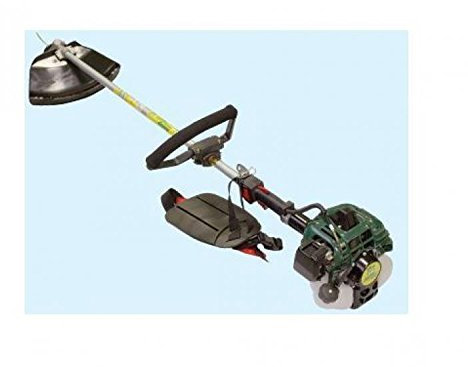 BRIXO Decespugliatore Green Cat Farmer 35 - Trattore per siepi - Tagliaerba - Verde - Alimentato a benzina