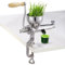 Hand Manual Wheatgrass Juicer Heavy Duty Stainless Steel Leafy Green Juicer DIY Extractor Tool
