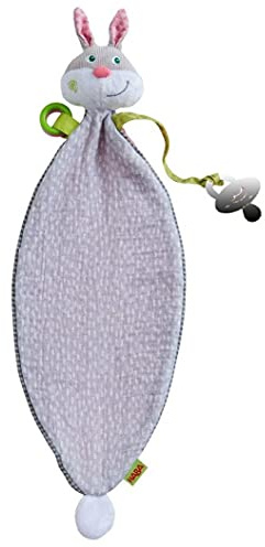 HABA 305558-Copertina, Motivo: Coniglietto Hops, a Partire da 1/2 Anni Coccole, Multicolore, 305558