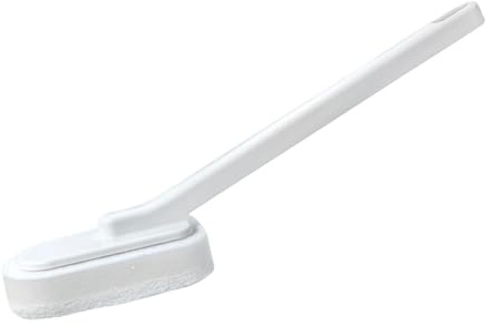 Esponja de mango largo | Esponja larga multiusos | Esponja flexible de mango largo, esponja de limpieza ergonómica, cepillo de esponja de pared duradero, cepillo de esponja con mango extensible,