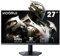 KOORUI 27 Inch Gaming Monitor, QHD 1440P, 170 Hz, IPS, 1ms, DCI-P3 90%, Adaptive Sync, HDMI/DisplayPort, Black GN07