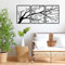 Luccyle Metallo Ramo Decorazione Della Parete Albero Metallo Wall Art 3 Pezzi Set Albero Wall Art Decor per Casa Giardino Soggiorno Decorazioni (15.7inx11.8in)