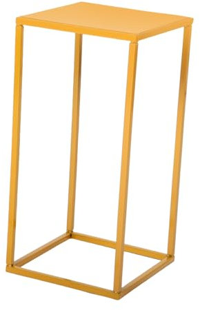 Housoutil Decoración De Boda Tabla De Columnas Soporte De Flores para La Boda Visualización De Columnas Centros De Mesa para Bodas Exhibición De Decoración De Bodas Dorado Planchar