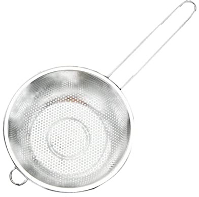 VERDANVERSE 1pezzi Scolapasta in Acciaio Resistente Cestino Per Frutta Poroso Contenitore Di Scolo Multiuso Progettato Per Drenare Efficacemente Acqua Mantenere Frutta e Ortaggi Asciutti Facil