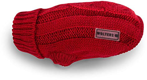 Wolters | Zopf-Strickpullover - rot | Rückenlänge 50 cm
