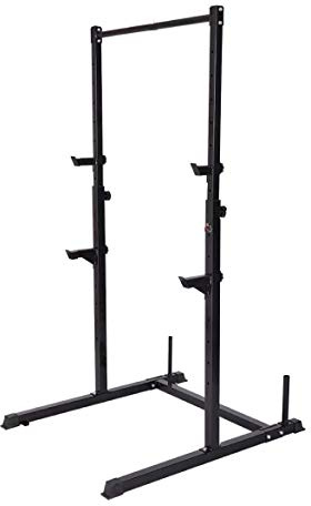 Pull Up Fitness - Gabbia per Squat per rinforzare Le Cosce, Colore: Nero
