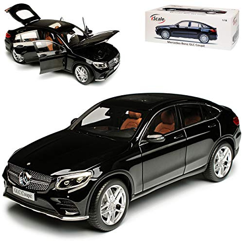 I-Scale Mercedes-B GLC Coupe X253 SUV Schwarz Ab 2015 1/18 Modell Auto