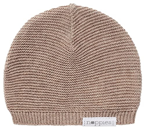 Noppies Unisex Baby U Hat Knit Rosita Beanie M tze, Taupe Melange, 3-6 Monate EU