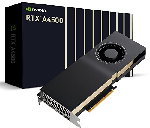 PNY Quadro RTX A4500 20GB Smallbox, 124635, Schwarz