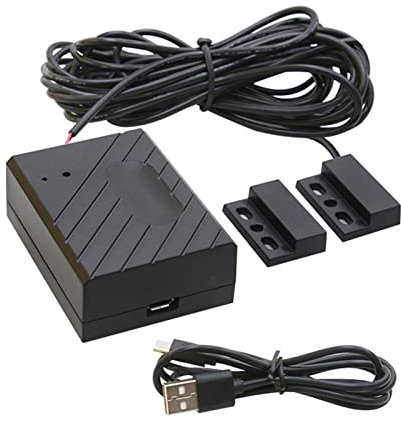 Ouvre-porte de garage Wi-Fi intelligent, ouvre-porte de garage amélioré - Conduite sûre avec commande vocale, porte de garage télécommandée, facile à utiliser Zcsxk