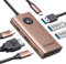 ORICO Docking Station, 6 in 1 USB C Dock con HDMI 4K + PD100W + 3 USB 3.0 + Ethernet, USB C Hub Multiport Adattatore per MacBook/Dell/HP/Surface/Lenovo