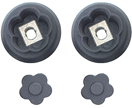 Monsieur Cuisine Connect Set mit 2 Kupplungsführungen für Getriebe mit 5 Zweigen Blumen | smart MCC MCS