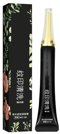 Tattoo Entferner Creme, 13g Tätowierungen Verblassende Creme Anti-Tattoo-Druckcreme Zur Tattooentfernung Schmerzfreie Reinigung Der Haut-Tätowierung, Sichere, Schnelle Und Effektive Entfernung (A)