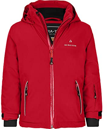 Bergson Frodo 2.0 | Kinder Skijacke und Winterjacke - Premium Kleinkinder-Skijacke (20.000 mm), Extrem wasserdicht & warm wattiert, Höchste Atmungsaktivität (20.000 g), Winddicht, Top-Wetterschutz fü