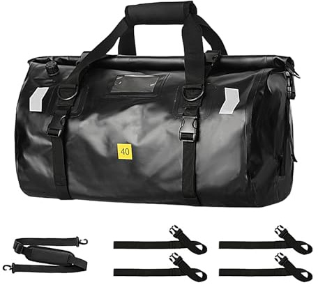 Motorrad-Trockentasche, wasserdichte Reisetasche,40L Trockenrucksack Motorrad-Hecktasche - Satteltaschen, robuste, trockene Seesäcke, trockene Seesäcke zum Schwimmen, Camping, Reisen, Fitnessstudio