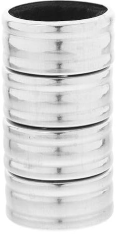 TOKIDNY 4pcs Stainless Steel Drip Stopper Collar Wine Bottle Drip Ring Leak Collar Wine Bottle
