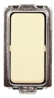 Deviatore 16A unipolare, Modulo bianco, Compatibile Con BTicino Magic, frutti, interruttori, pulsanti, deviatori, dimmer, sensori, PIR, buzzer, Per Placche originali e compatibili