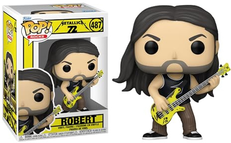 Funko Pop! Rocks: Metallica - Robert - 72 säsonger - Samlarobjekt vinylfigur - Presentidé - Officiella varor - Leksaker för barn och vuxna - Musikfans - Modellfigur för samlare
