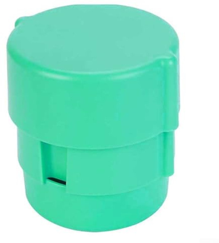 BlesConi Strumento snocciolatore per ciliegie, dispositivo manuale professionale per la rimozione di noccioli di frutta, design compatto, uso domestico/cucina (verde)