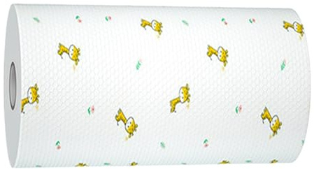 Toallas De Limpieza De Cocina - Rollo De Papel Reutilizable Lavable, Hojas De Servilletas Perforadas De Tela No Tejidas | Pable De Cocina De Servicio Pesado, Toalla Doméstica Sostenible Para El Hotel