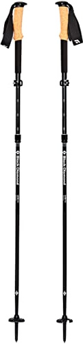 Black Diamond Trekkingstock Alpine Fl Z / Klappbare, verstellbare Wanderstöcke aus Aluminium und Kork-Griffen, 110 cm Länge